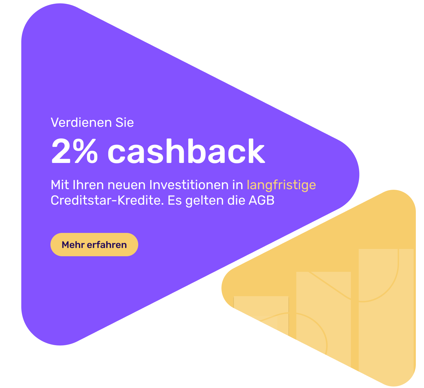 2% cashback campaign Lendermarket DE