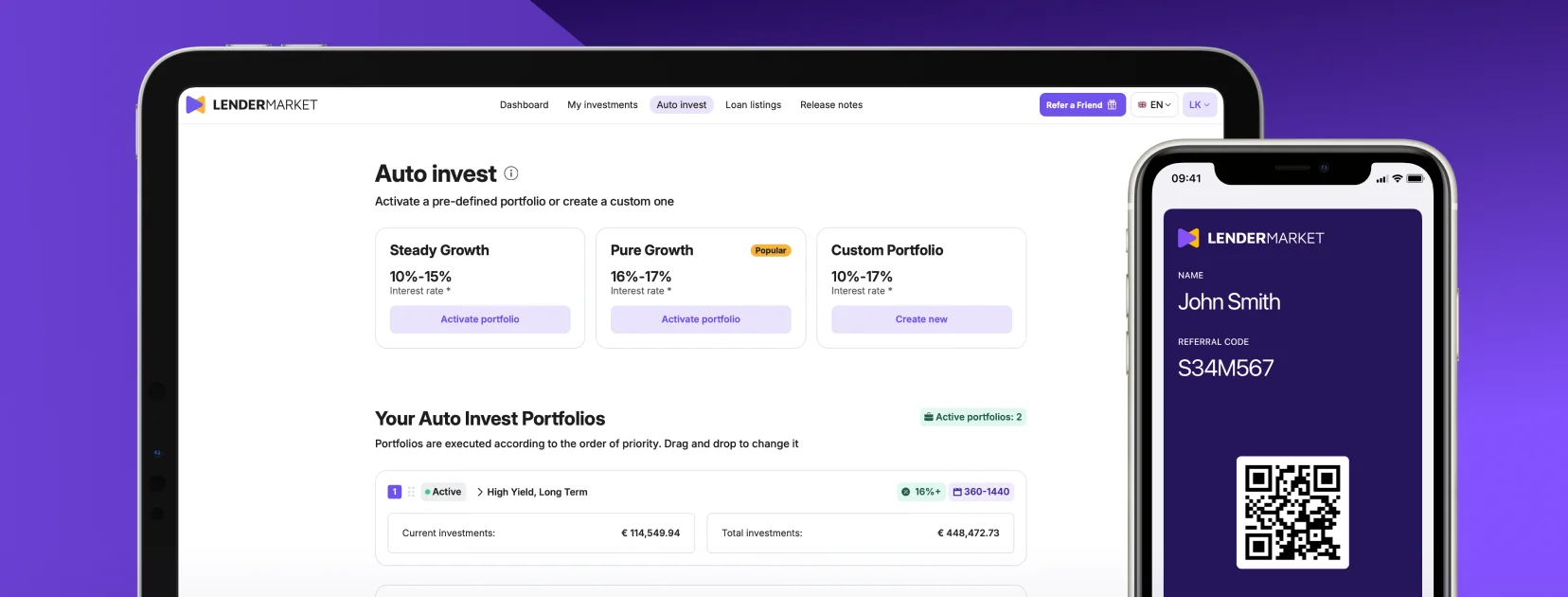 auto invest passive income